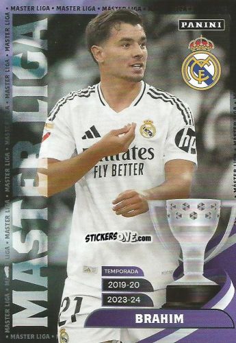 Cromo Brahim Diaz - Club Real Madrid 2024-2025 n. 45 - Panini