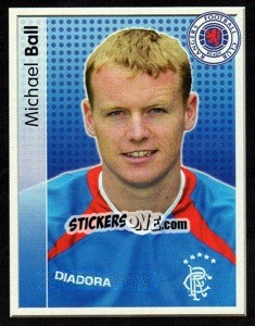 Figurina Michael Ball - Scottish Premier League 2003-2004 n. 385 - Panini