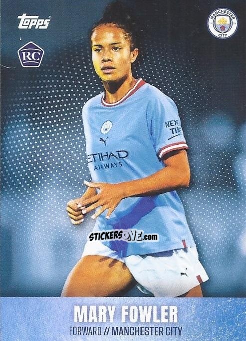 Figurina Mary Fowler - Manchester City 2022-2023 Team Set 
 n. 20 - Topps