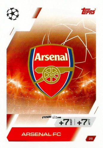 Cromo Team Badge - UEFA Champions League & Europa League 2025-2026. Match Attax
 n. 28 - Topps
