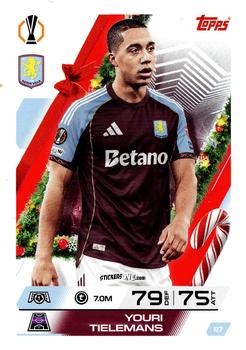 Sticker Youri Tielemans - UEFA Champions League & Europa League 2025-2026. Match Attax
 n. 87 - Topps