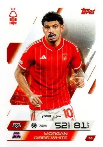 Sticker Morgan Gibbs-White - UEFA Champions League & Europa League 2025-2026. Match Attax
 n. 96 - Topps