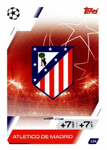 Cromo Team Badge - UEFA Champions League & Europa League 2025-2026. Match Attax
 n. 136 - Topps