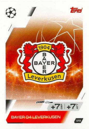 Sticker Team Badge - UEFA Champions League & Europa League 2025-2026. Match Attax
 n. 172 - Topps