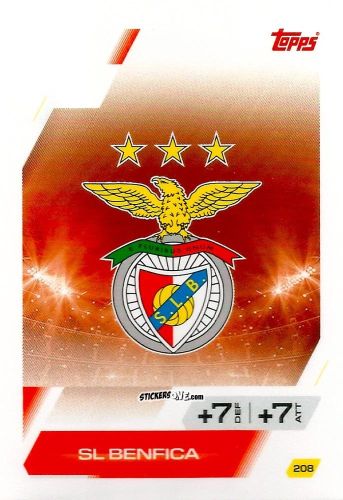 Figurina Team Badge - UEFA Champions League & Europa League 2025-2026. Match Attax
 n. 208 - Topps