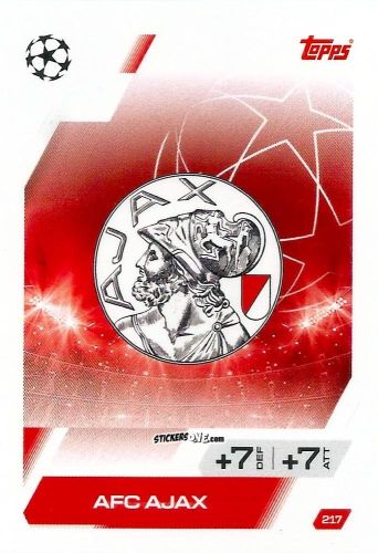 Figurina Team Badge - UEFA Champions League & Europa League 2025-2026. Match Attax
 n. 217 - Topps