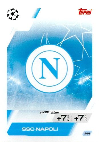 Figurina Team Badge - UEFA Champions League & Europa League 2025-2026. Match Attax
 n. 244 - Topps
