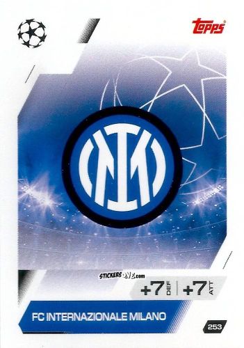 Figurina Team Badge - UEFA Champions League & Europa League 2025-2026. Match Attax
 n. 253 - Topps