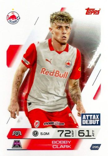 Figurina Bobby Clark - UEFA Champions League & Europa League 2025-2026. Match Attax
 n. 295 - Topps