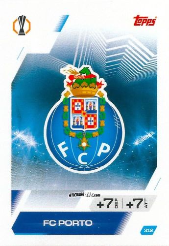 Figurina Team Badge - UEFA Champions League & Europa League 2025-2026. Match Attax
 n. 312 - Topps