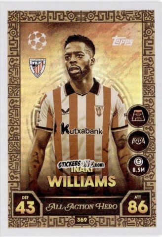 Figurina Iñaki Williams - UEFA Champions League & Europa League 2025-2026. Match Attax
 n. 369 - Topps