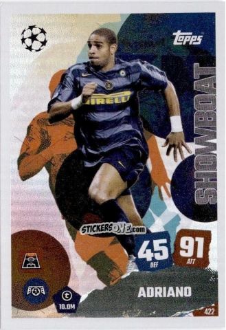 Sticker Adriano - UEFA Champions League & Europa League 2025-2026. Match Attax
 n. 422 - Topps