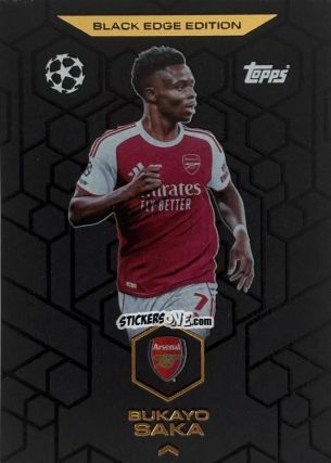 Figurina Bukayo Saka - UEFA Champions League & Europa League 2025-2026. Match Attax
 n. BE2 - Topps