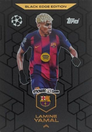 Figurina Lamine Yamal - UEFA Champions League & Europa League 2025-2026. Match Attax
 n. BE3 - Topps