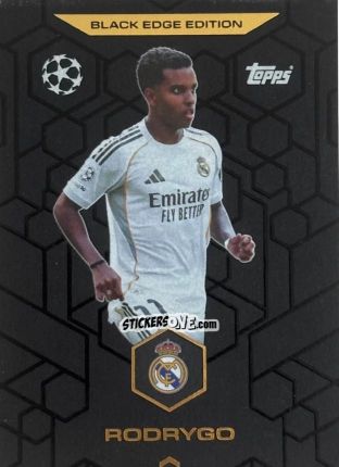 Figurina Rodrygo - UEFA Champions League & Europa League 2025-2026. Match Attax
 n. BE4 - Topps