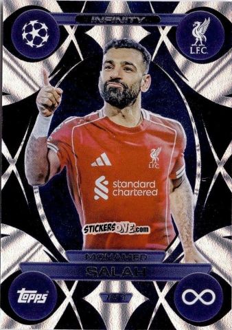 Cromo Mohamed Salah - UEFA Champions League & Europa League 2025-2026. Match Attax
 n. IN1 - Topps