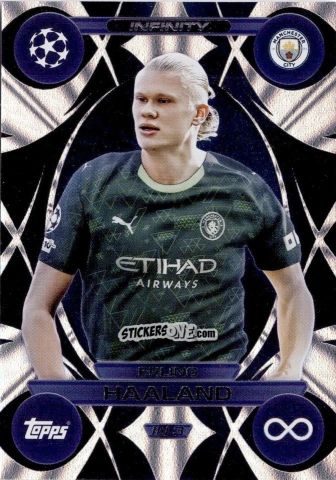 Cromo Erling Haaland - UEFA Champions League & Europa League 2025-2026. Match Attax
 n. IN3 - Topps