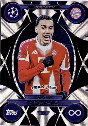 Cromo Jamal Musiala - UEFA Champions League & Europa League 2025-2026. Match Attax
 n. IN7 - Topps