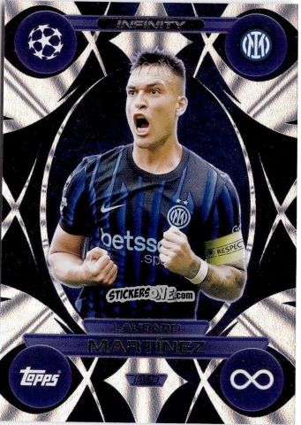 Figurina Lautaro Martínez - UEFA Champions League & Europa League 2025-2026. Match Attax
 n. IN9 - Topps