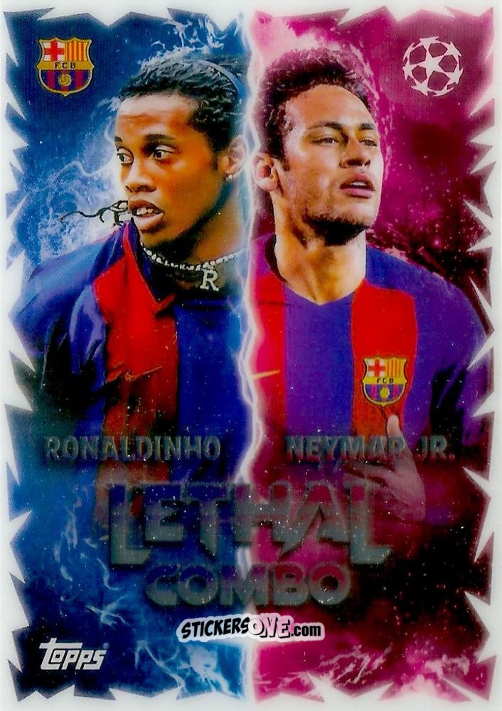 Cromo Ronaldinho / Neymar Jr - UEFA Champions League & Europa League 2025-2026. Match Attax
 n. LC-RN - Topps
