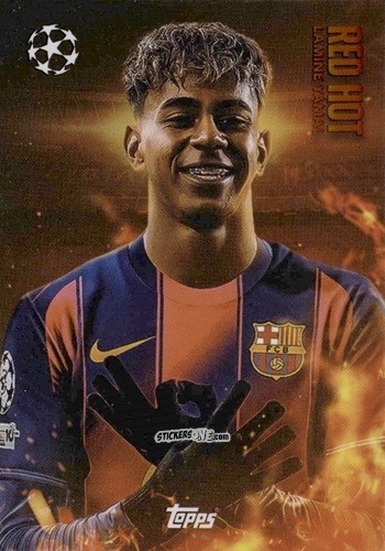 Figurina Lamine Yamal - UEFA Champions League & Europa League 2025-2026. Match Attax
 n. RH-LY - Topps
