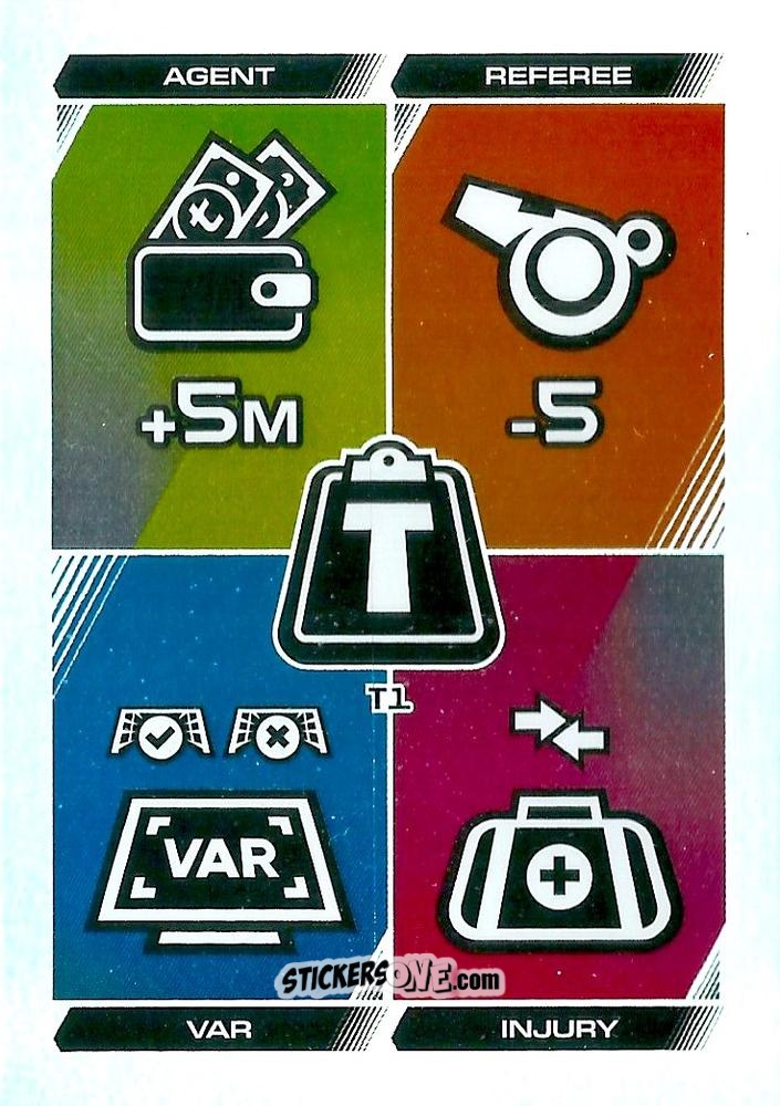 Figurina Tactic card - UEFA Champions League & Europa League 2025-2026. Match Attax
 n. T1 - Topps