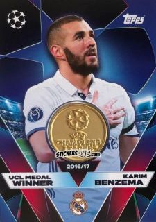 Figurina Karim Benzema - UEFA Champions League & Europa League 2025-2026. Match Attax
 n. UCLW-KM - Topps