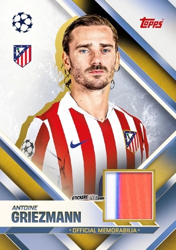 Sticker Antoine Griezmann - UEFA Champions League & Europa League 2025-2026. Match Attax
 n. JR-AG - Topps