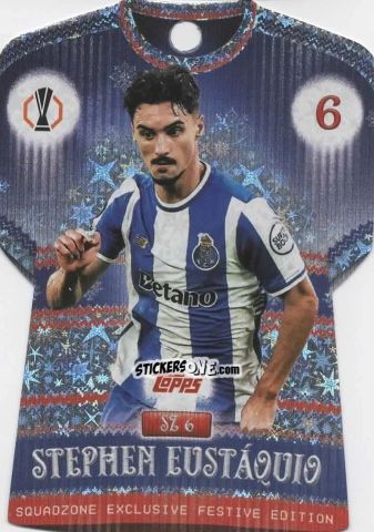 Cromo Stephen Eustaquio - UEFA Champions League & Europa League 2025-2026. Match Attax
 n. SZ6 - Topps