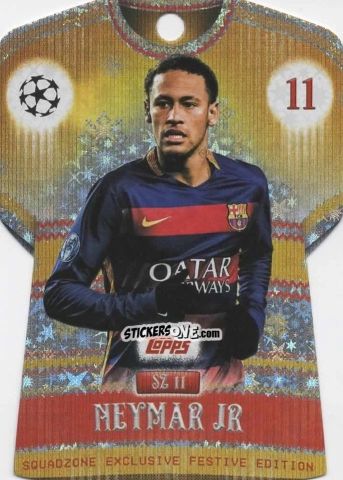 Figurina Neymar Jr - UEFA Champions League & Europa League 2025-2026. Match Attax
 n. SZ11 - Topps