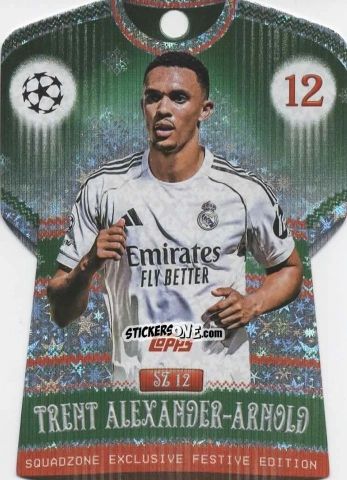 Figurina Trent Alexander-Arnold - UEFA Champions League & Europa League 2025-2026. Match Attax
 n. SZ12 - Topps