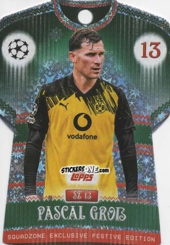 Cromo Pascal Gross - UEFA Champions League & Europa League 2025-2026. Match Attax
 n. SZ13 - Topps