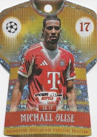 Sticker Michael Olise - UEFA Champions League & Europa League 2025-2026. Match Attax
 n. SZ17 - Topps