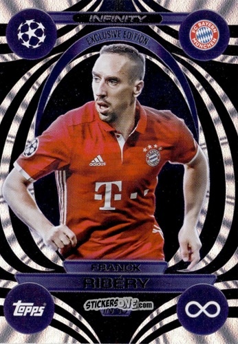 Cromo Frank Ribery - UEFA Champions League & Europa League 2025-2026. Match Attax
 n. IN10 - Topps