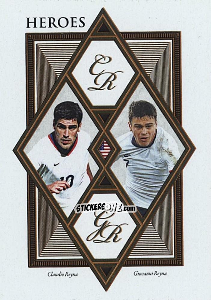 Cromo Claudio Reyna / Giovanni Reyna  - World Football UNIQUE 2021-2022
 n. HD17 - Futera