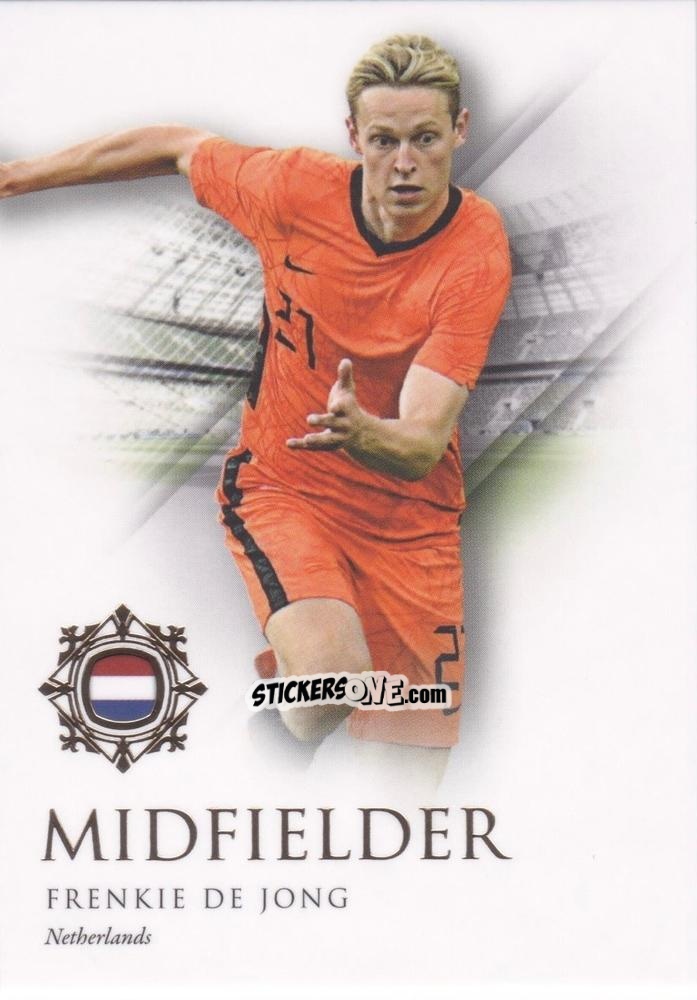 Sticker Frenkie de Jong - World Football UNIQUE 2022-2023
 n. 36 - Futera