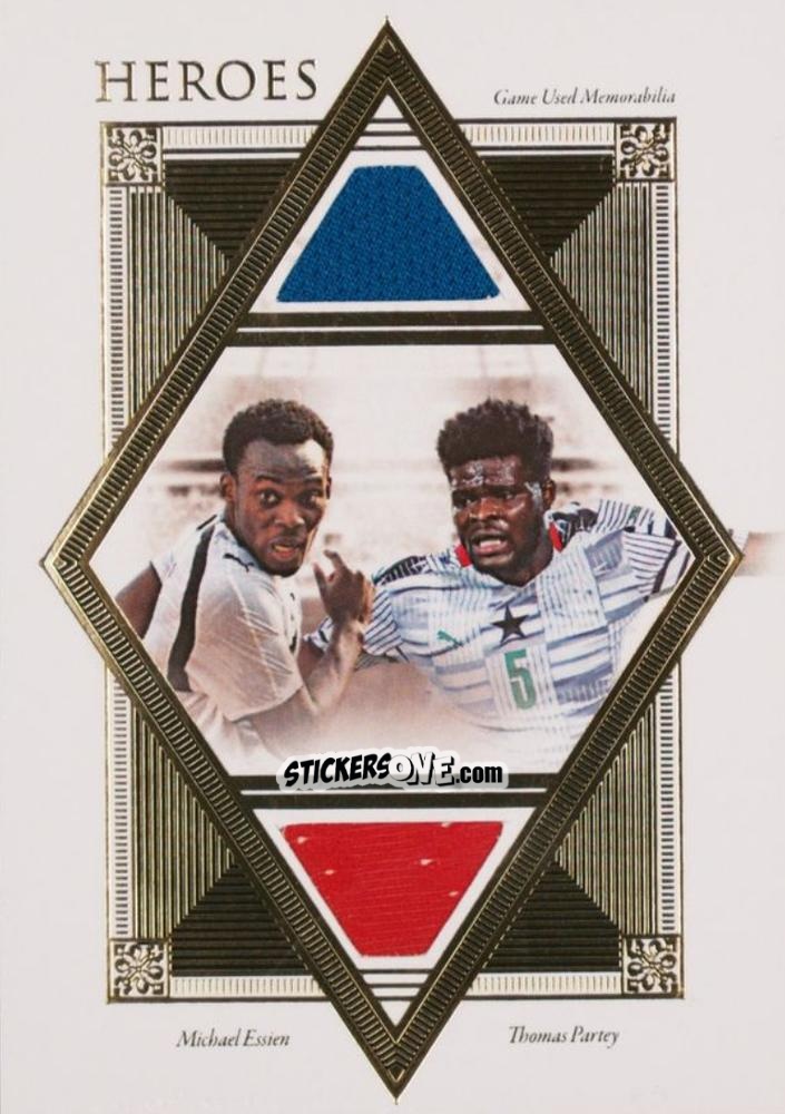 Cromo Michael Essien / Thomas Partey  - World Football UNIQUE 2022-2023
 n. HDM11 - Futera