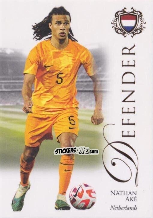 Figurina Nathan Aké - World Football UNIQUE 2023-2024
 n. 6 - Futera