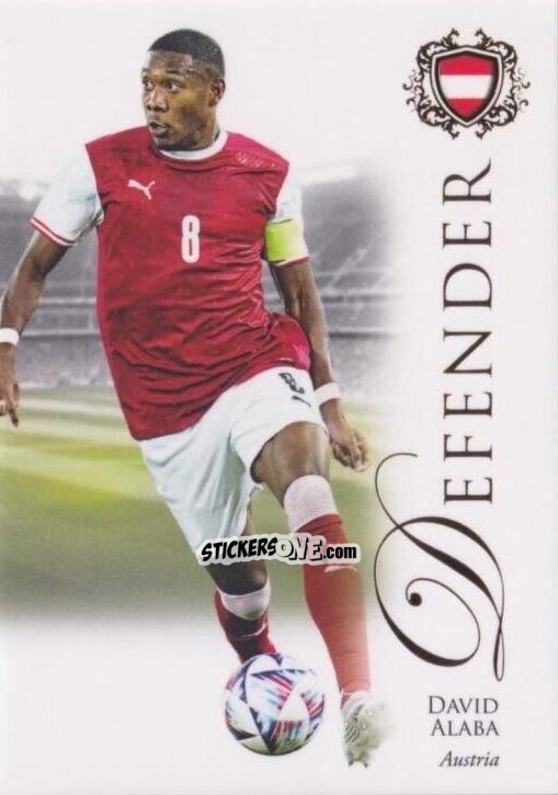 Sticker David Alaba - World Football UNIQUE 2023-2024
 n. 7 - Futera