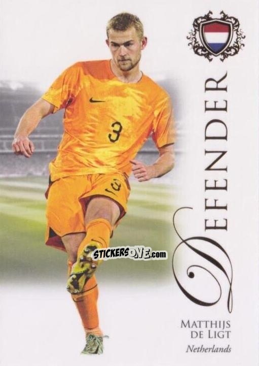Sticker Matthijs De Ligt - World Football UNIQUE 2023-2024
 n. 12 - Futera
