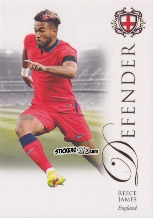 Figurina Reece James - World Football UNIQUE 2023-2024
 n. 17 - Futera