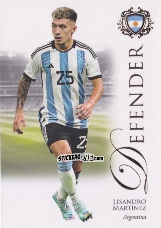 Cromo Lisandro Martinez - World Football UNIQUE 2023-2024
 n. 20 - Futera