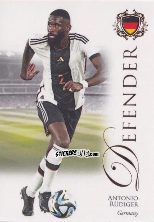 Cromo Antonio Rüdiger - World Football UNIQUE 2023-2024
 n. 23 - Futera