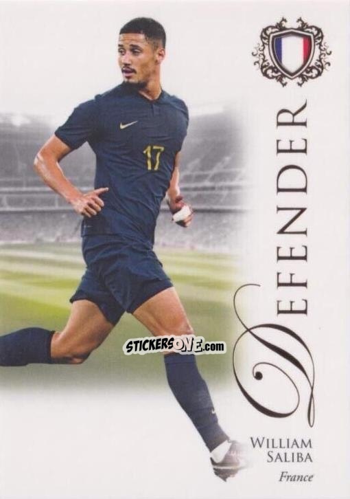 Sticker William Saliba - World Football UNIQUE 2023-2024
 n. 24 - Futera