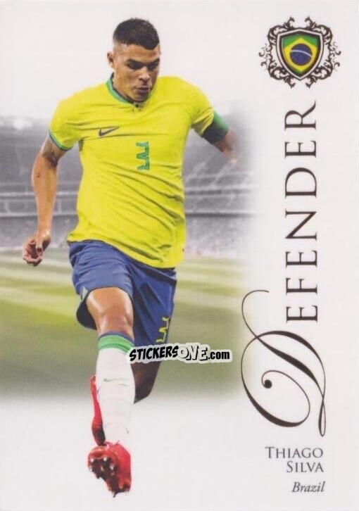 Sticker Thiago Silva - World Football UNIQUE 2023-2024
 n. 25 - Futera