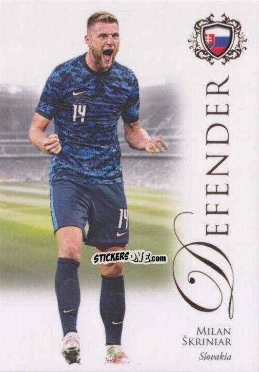Figurina Milan Škriniar - World Football UNIQUE 2023-2024
 n. 26 - Futera