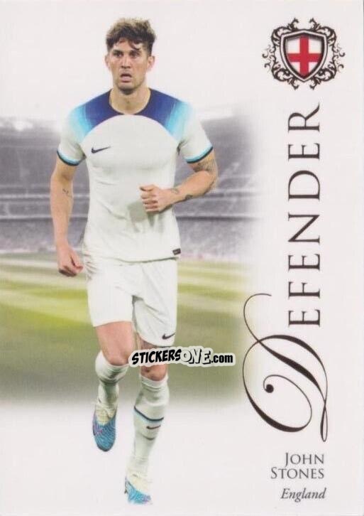 Sticker John Stones - World Football UNIQUE 2023-2024
 n. 27 - Futera