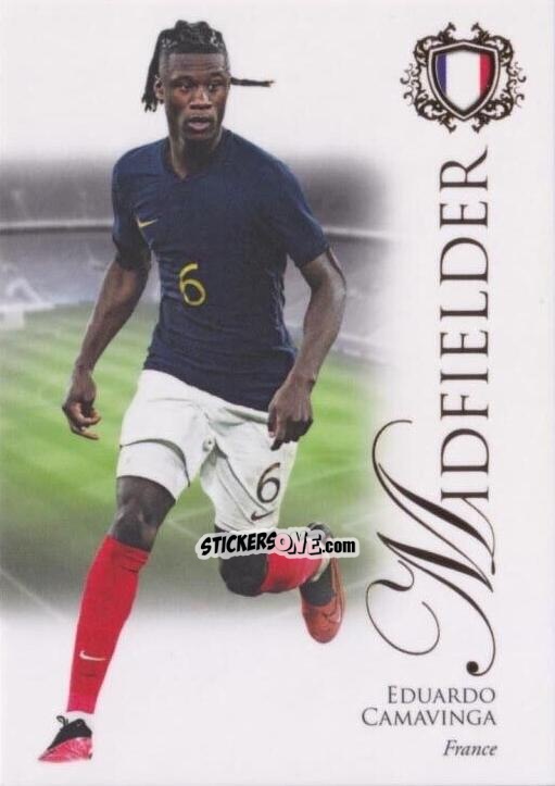 Sticker Eduardo Camavinga - World Football UNIQUE 2023-2024
 n. 34 - Futera