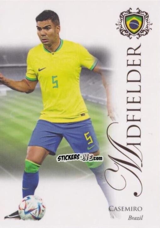 Figurina Casemiro - World Football UNIQUE 2023-2024
 n. 35 - Futera