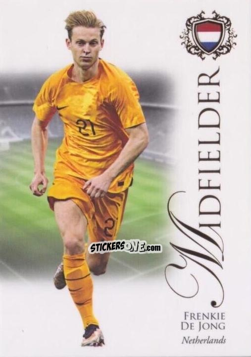 Sticker Frenkie de Jong - World Football UNIQUE 2023-2024
 n. 37 - Futera